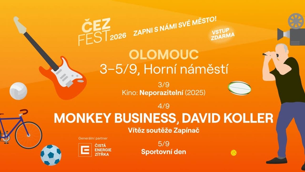 ČEZFEST - Olomouc | Monkey Business & David Koller