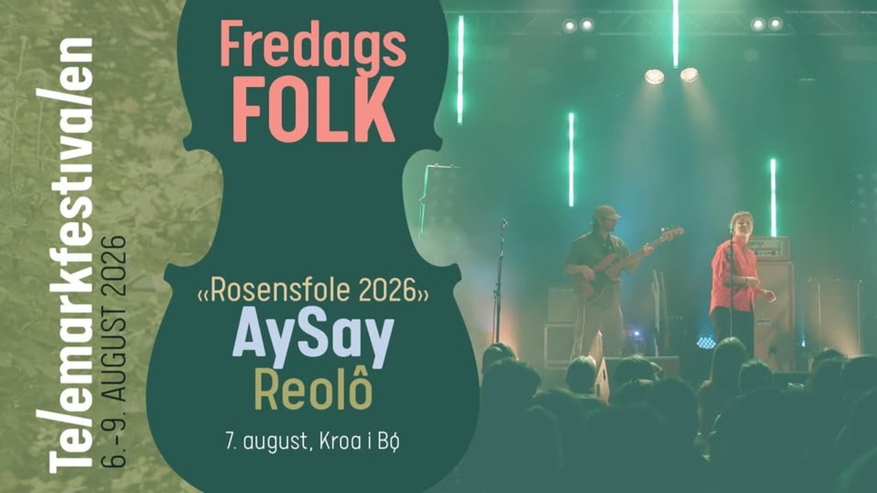 Telemarkfestivalen 2026 | FredagsFOLK 