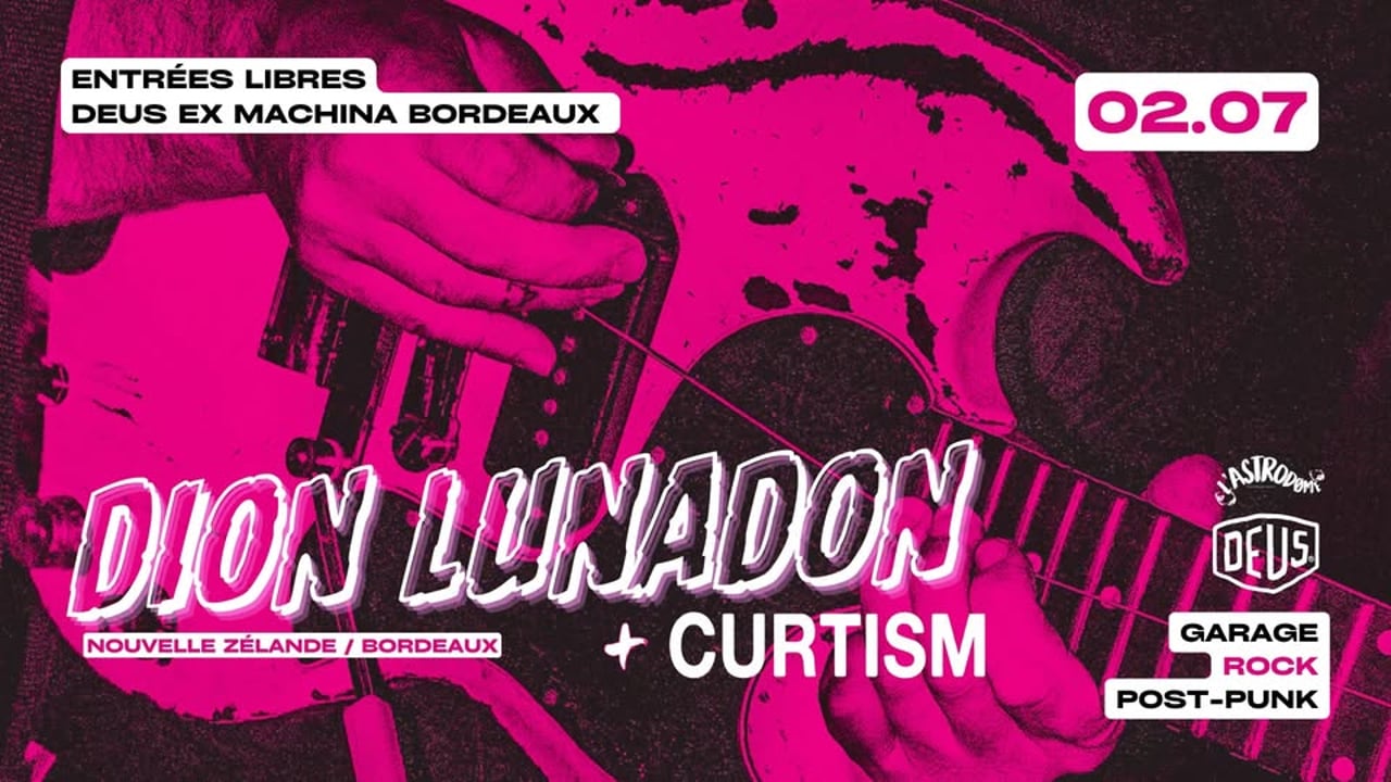 L'Astrodøme x DEUS : Dion Lunadon (New Zealand) + Curtism (+ Flash Tattoo Anyway77)