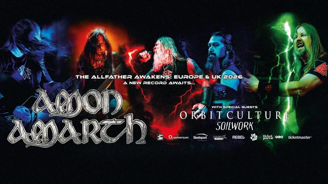 Amon Amarth, Orbit Culture, Soilwork - The Allfather Awakens: Europe & UK Tour 2026 | PRAHA