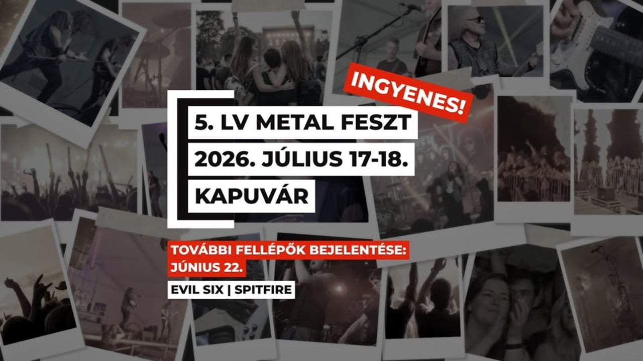 5. LV Metal Feszt | INGYENES | Kapuvár • 2026. július 17-18.
