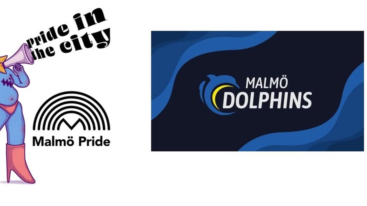 Malmö Pride x Malmö Dolphins