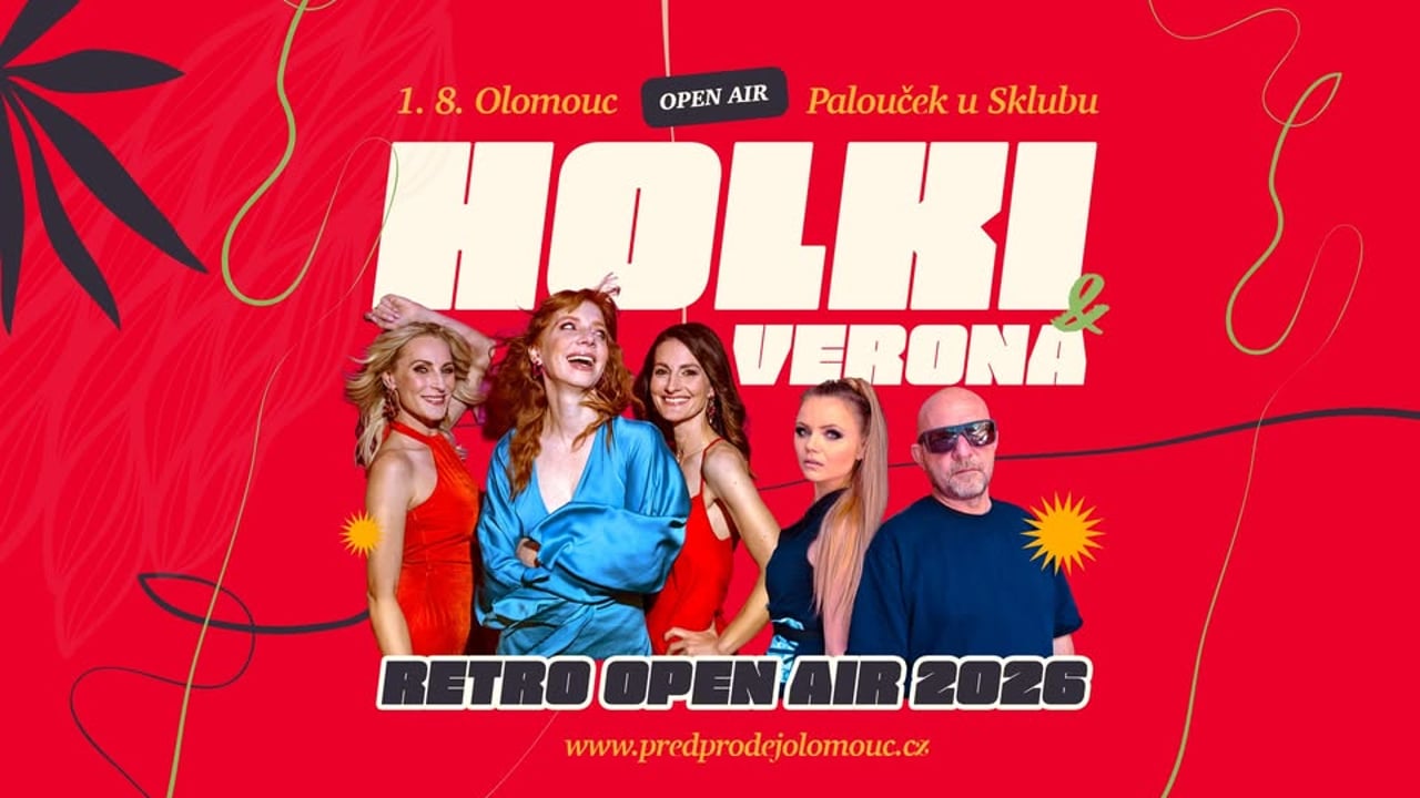 HOLKI & VERONA – letní koncert 2026 | Olomouc