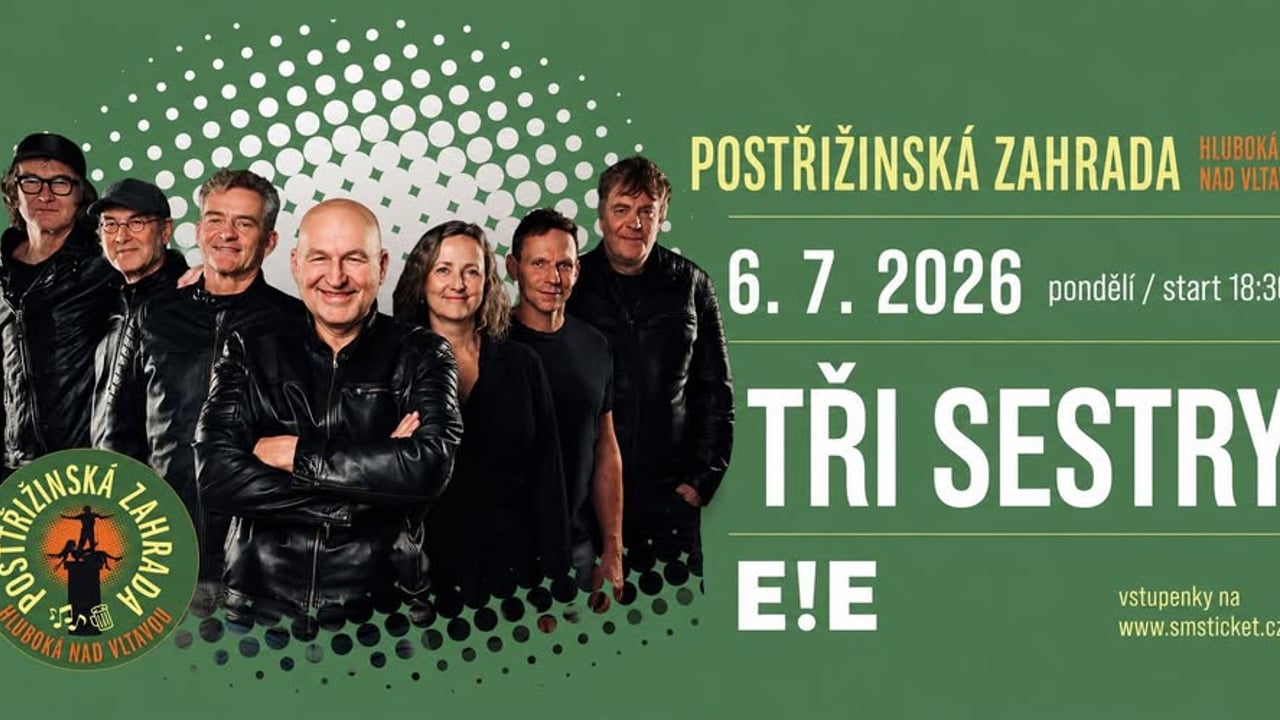 Tři sestry v Postřižinské zahradě ♦️ | 6. 7. | Hluboká nad Vltavou