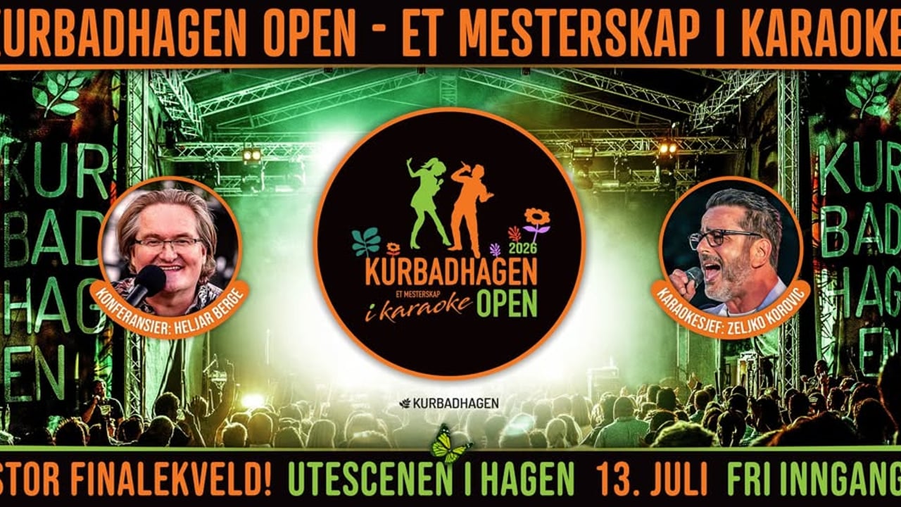 STOR FINALEKVELD i Karaoke på utescenen i Hagen! // GRATIS inngang!