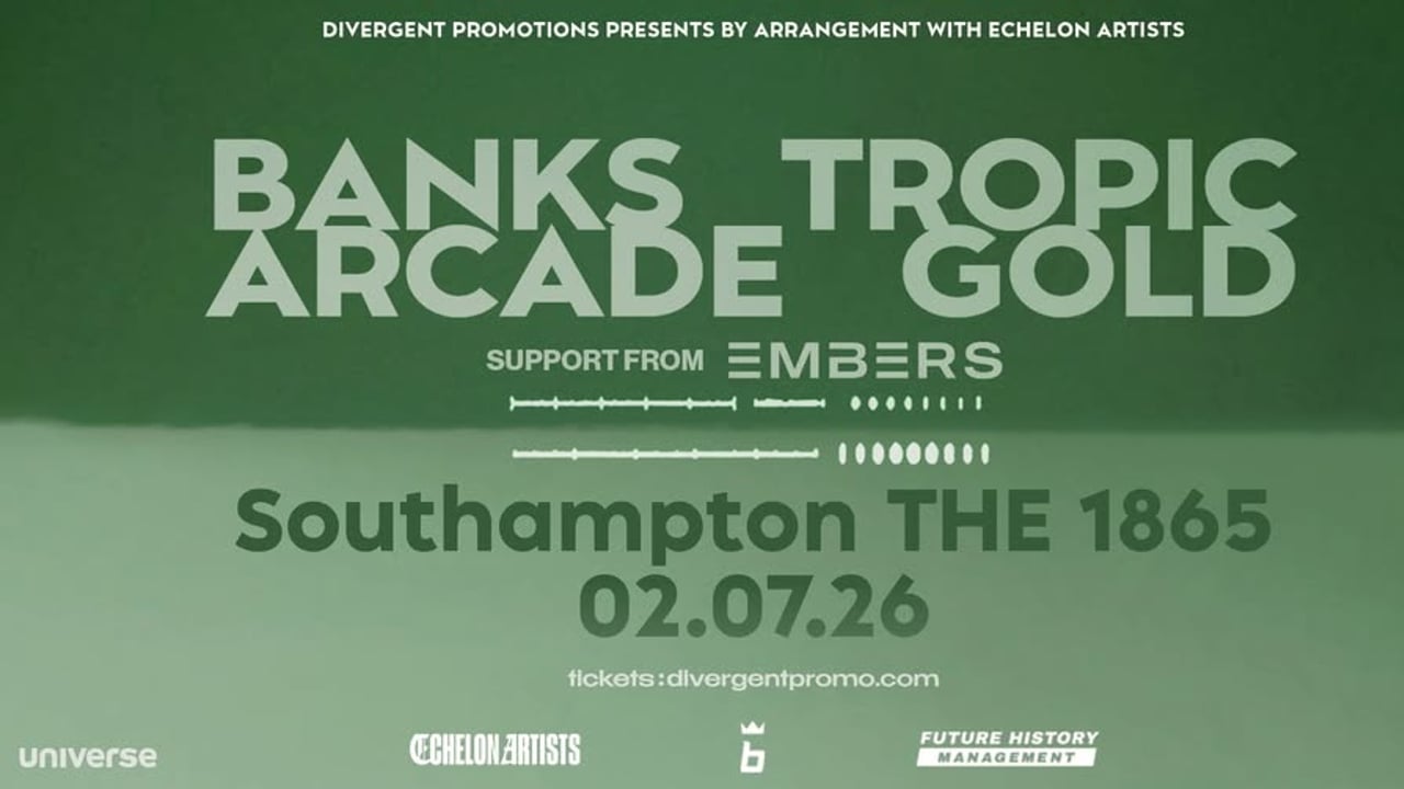 Tropic Gold x Banks Arcade at The 1865, Southampton