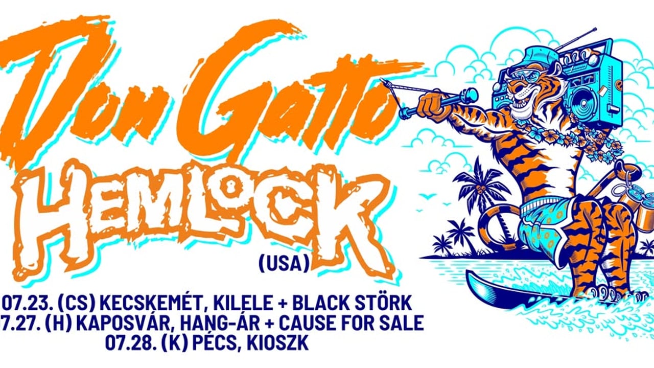 Don Gatto, Hemlock (USA), Black Störk /// Kecskemét