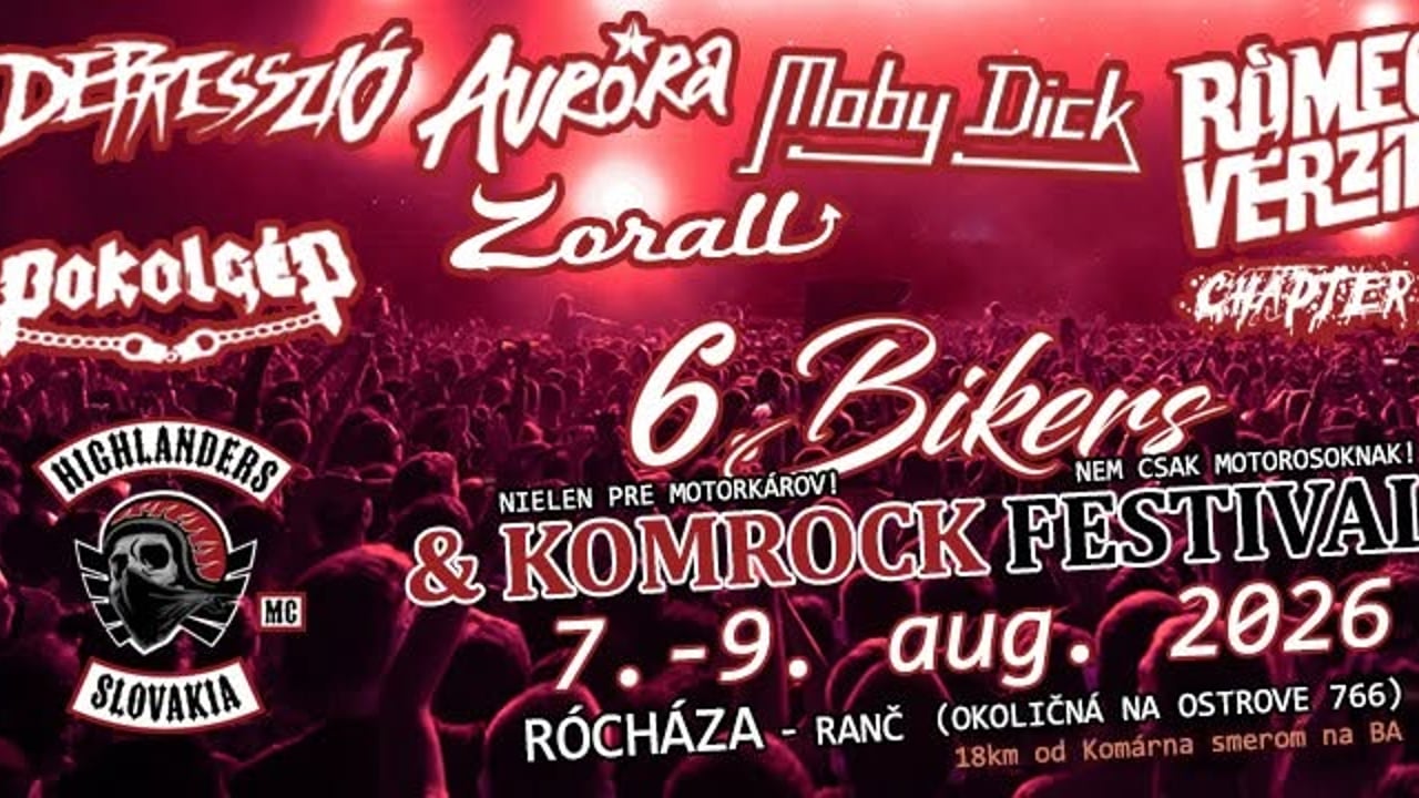6. Bikers&Komrockfestival - Rócháza 