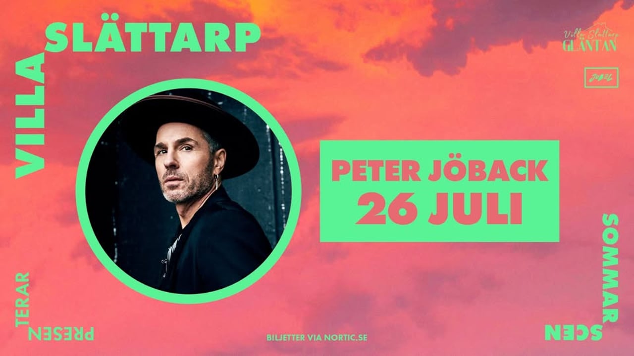 Villa Slättarp Sommarscen | Peter Jöback