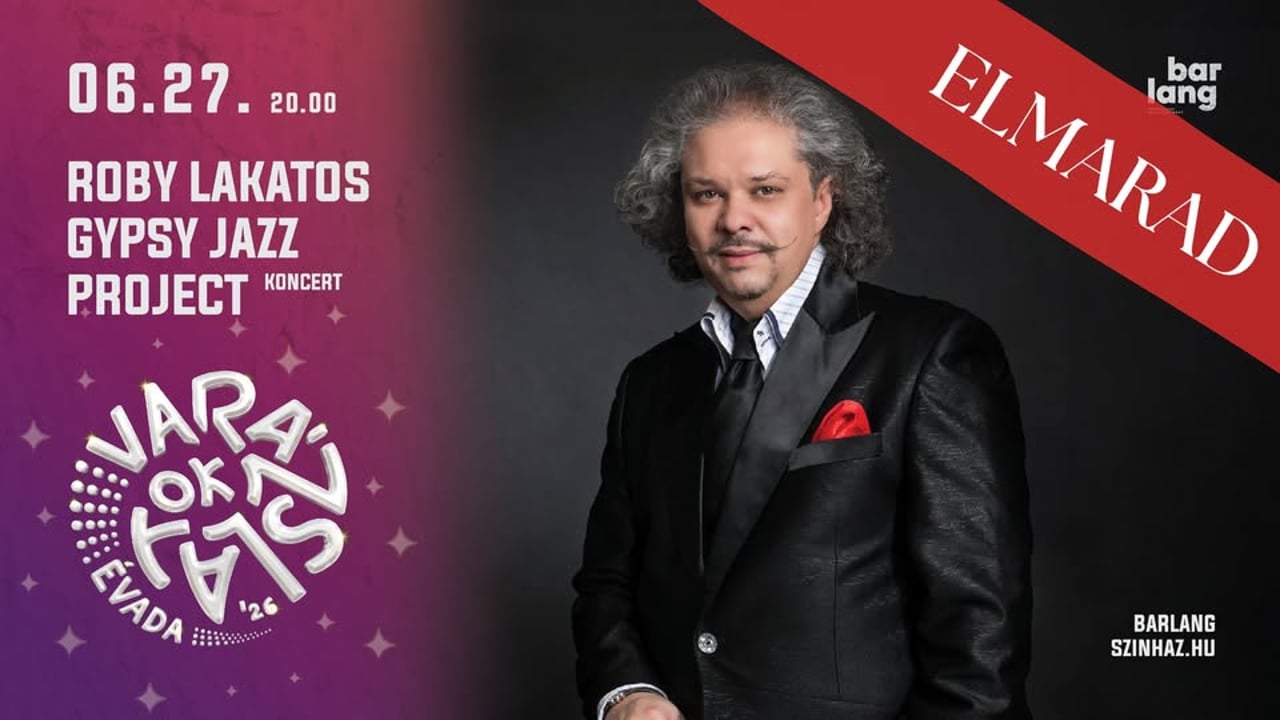 ELMARAD! Roby Lakatos Gypsy Jazz Project | koncert