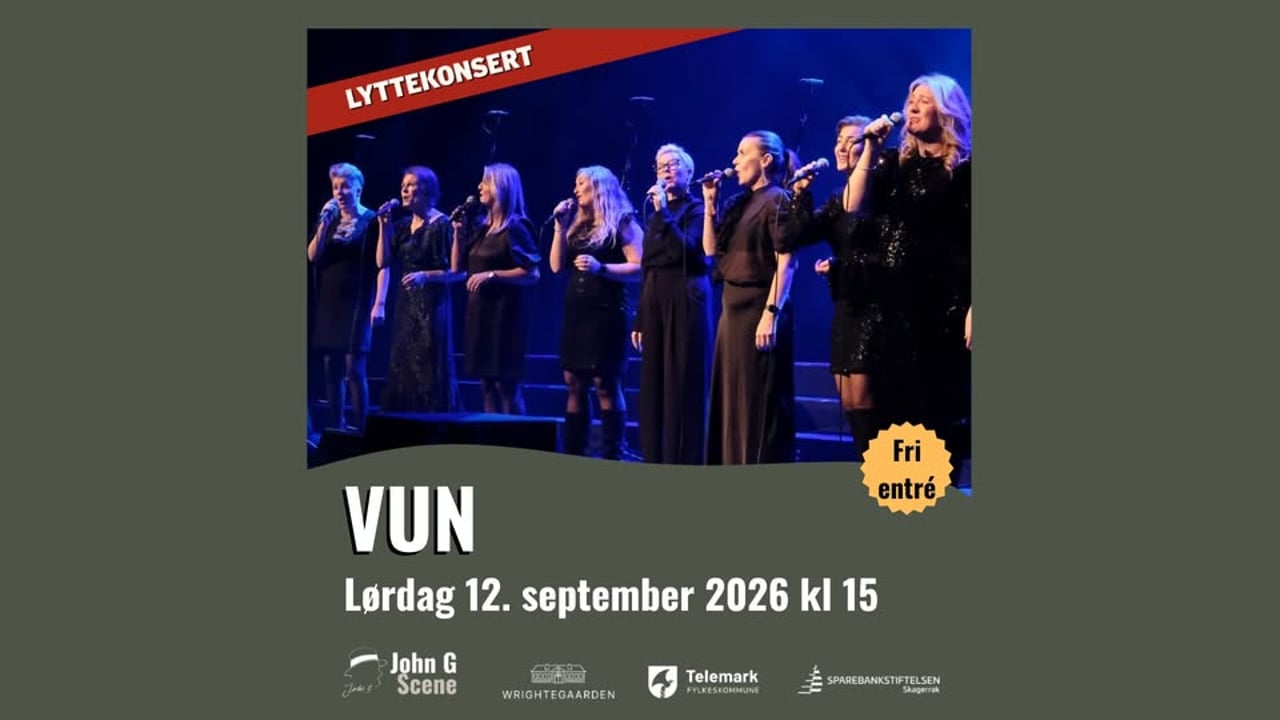 Høstmarkedskonsert med VUN // Wrightegaarden