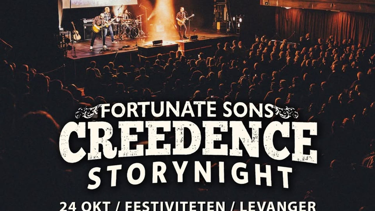 Creedence StoryNight / Fortunate Sons / Festiviteten Levanger / 24. okt