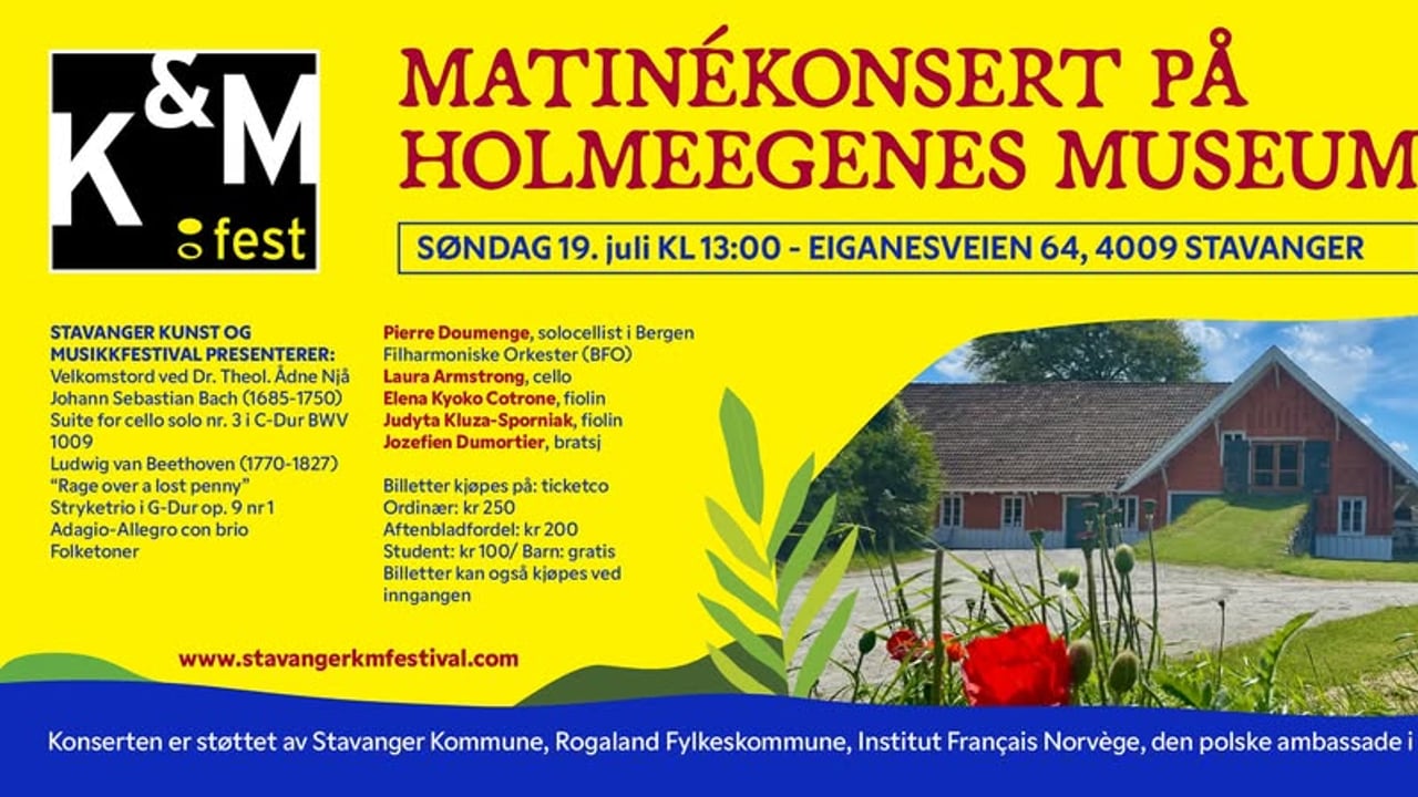 Matinékonsert på Holmeegenes
