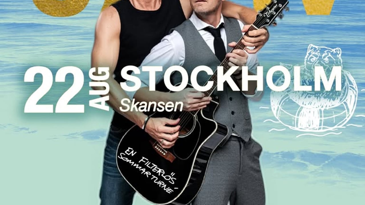 Björn Rosenström + Thomas Järvheden | 22 aug | Skansen - Stockholm 