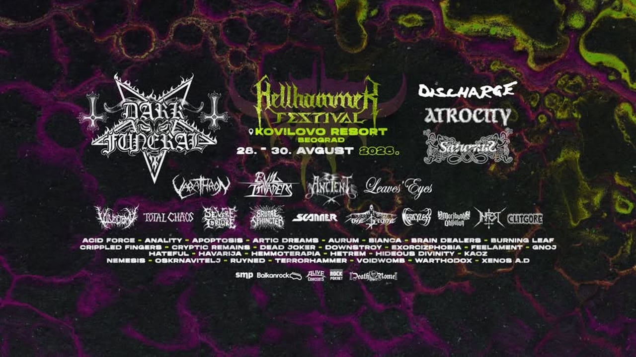 HELLHAMMER FESTIVAL OPEN AIR 2026. @BEOGRAD SC KOVILOVO RESORT