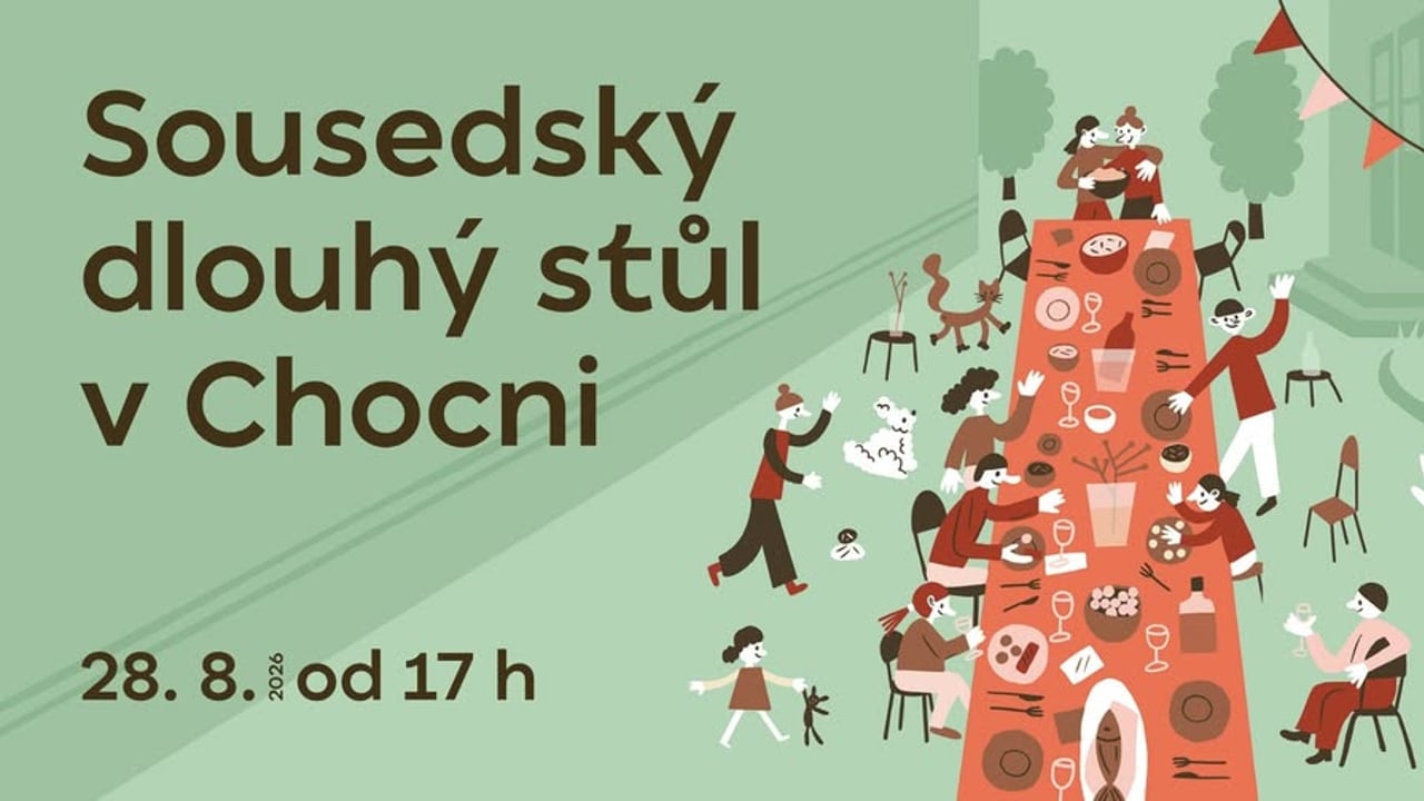 Sousedský dlouhý stůl v Chocni 2026