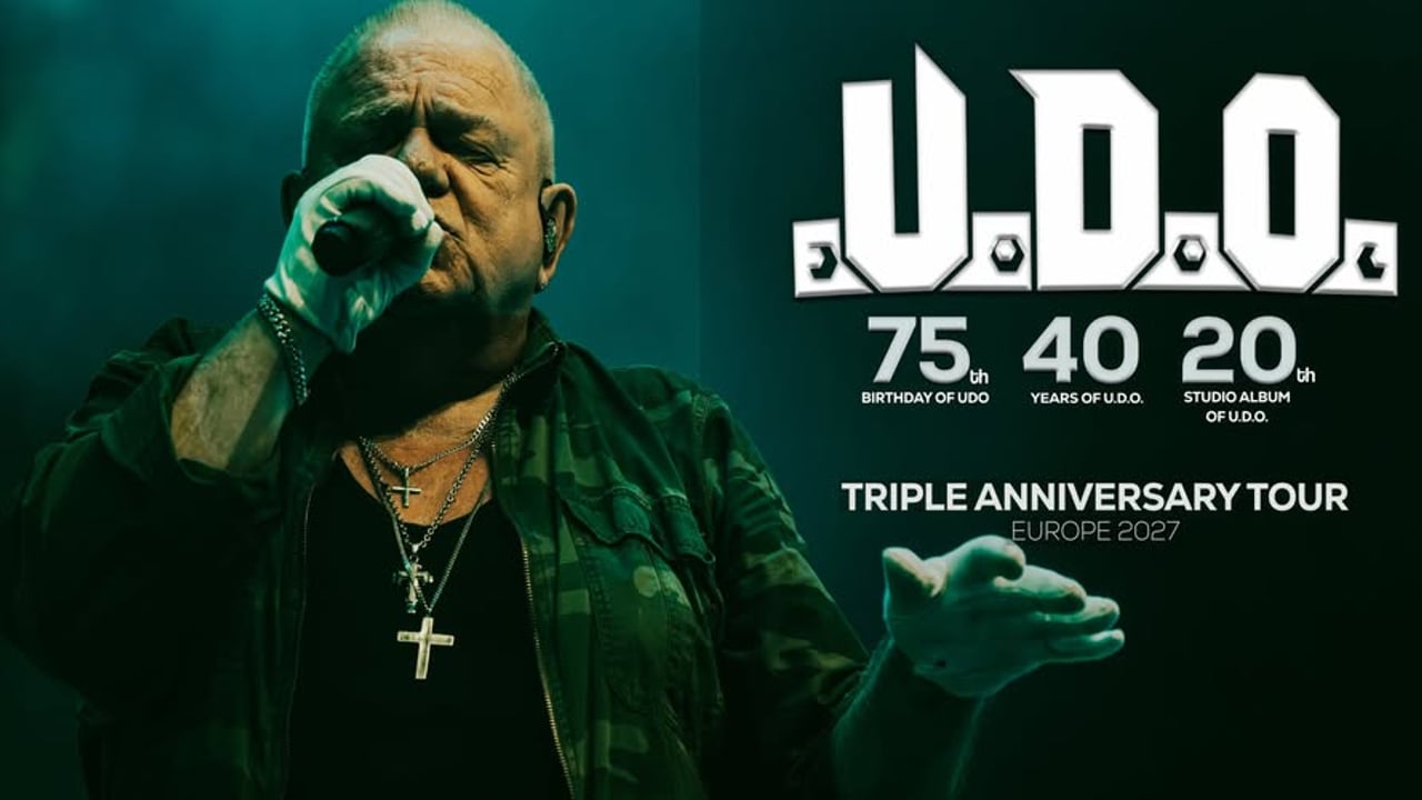 U.D.O. - Triple Anniversary Tour Europe 2027 | OSTRAVA - Garage