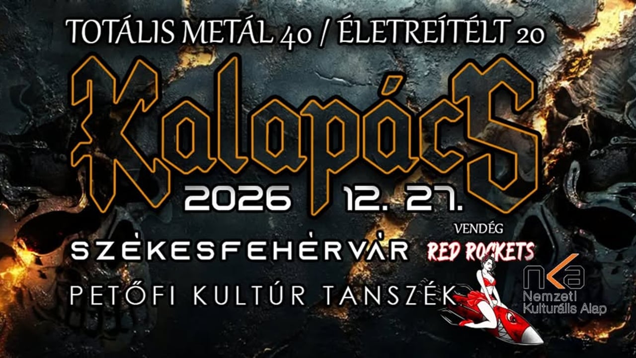 Székesfehérvár - Kalapács koncert - Totális Metal 40 / Életreítélt 20