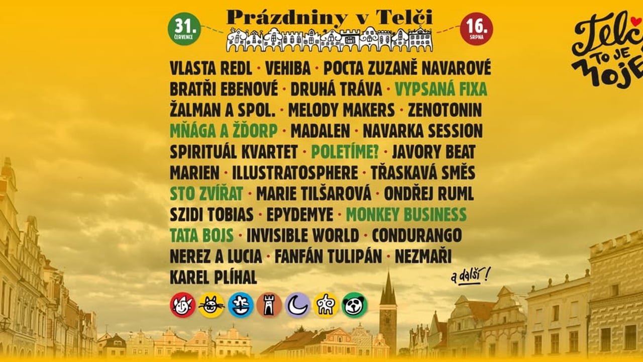 Prázdniny v Telči 2026