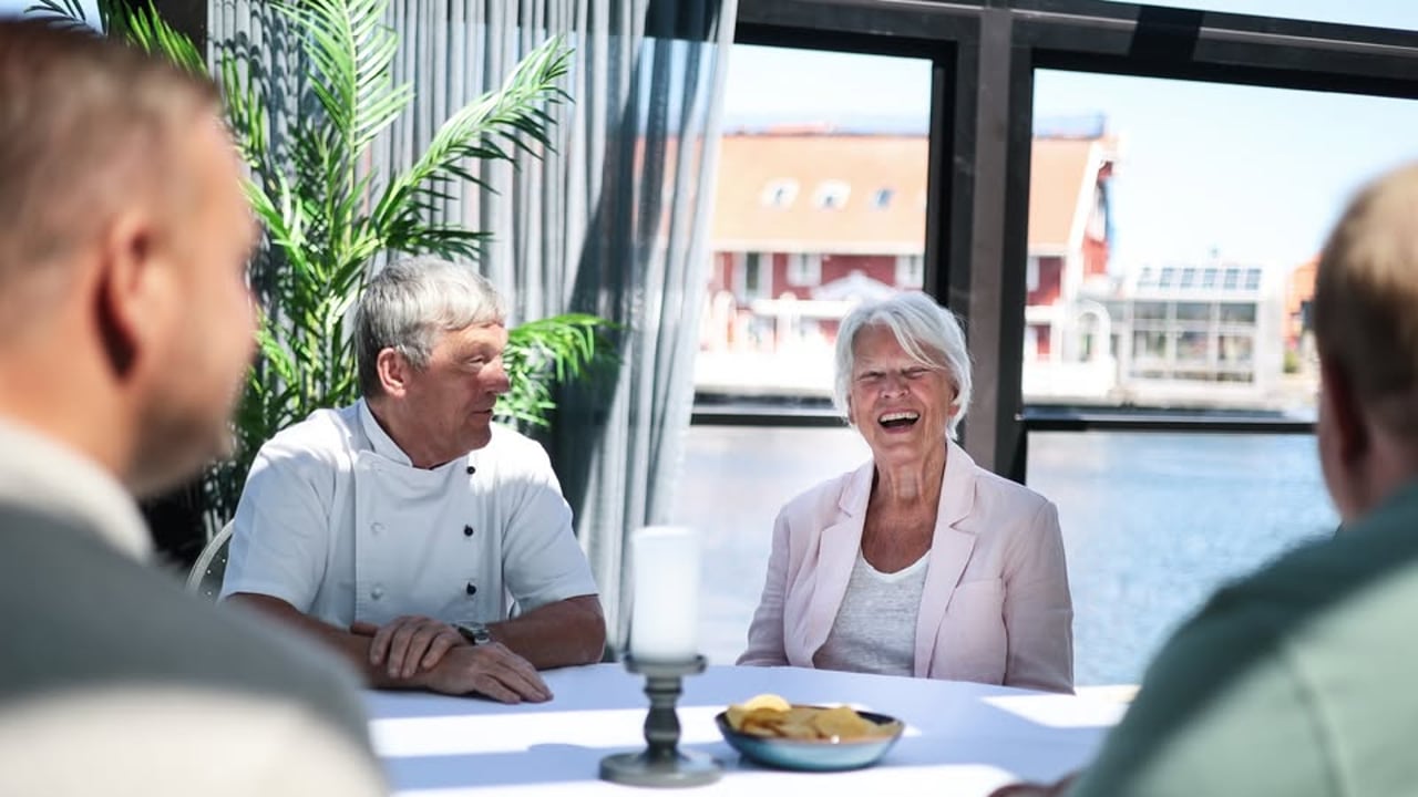 Hygge på brygga - alder ingen grense 🩵