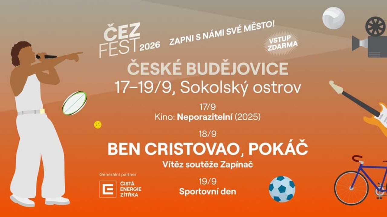 ČEZFEST - České Budějovice | Ben Cristovao & Pokáč 