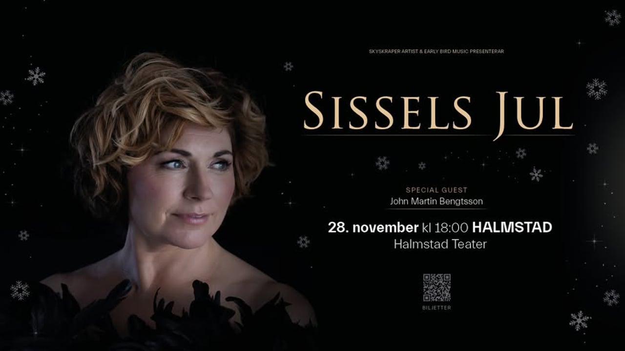 SISSELS JUL 2026 |  Halmstads Teater, HALMSTAD | 28.11.26