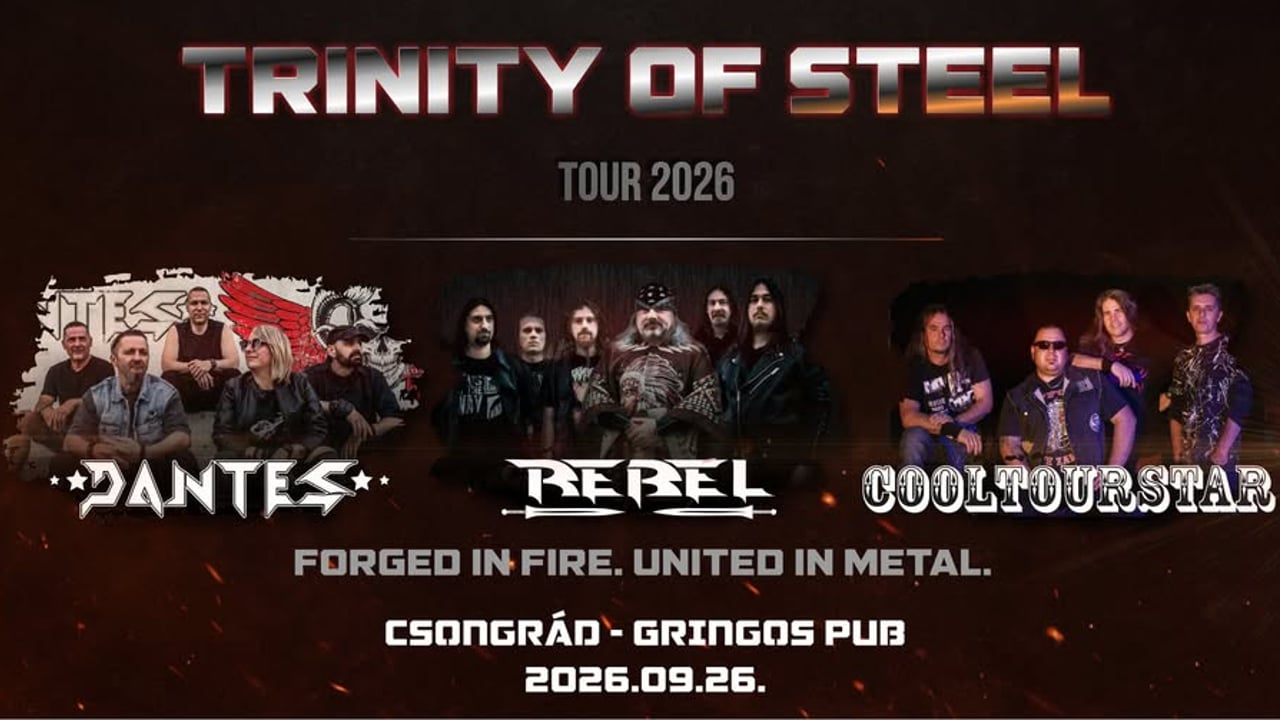 Trinity of Steel Tour 2026 - DANTES | REBEL | COOLTOURSTAR