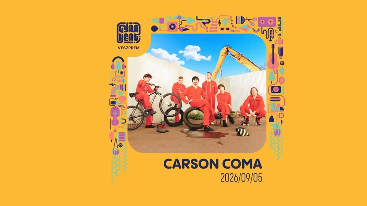 CARSON COMA / Gyárkert, Veszprém / 2026.09.05. 