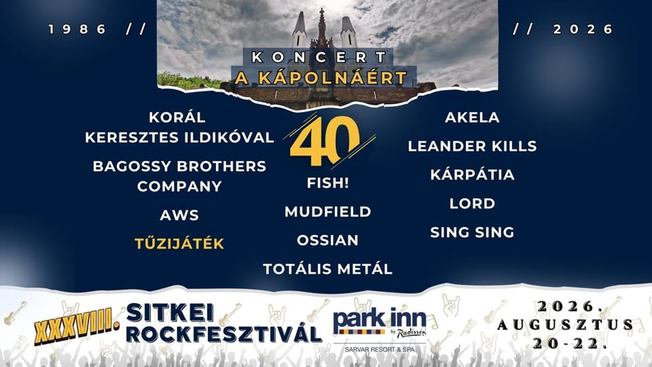 XXXVIII. Sitkei Rockfesztivál Park Inn by Radisson Sárvár 