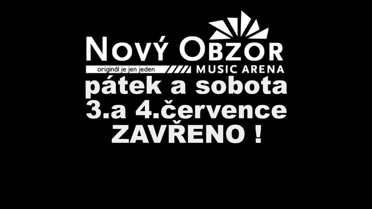 PÁTEK 3.7. ZAVŘENO