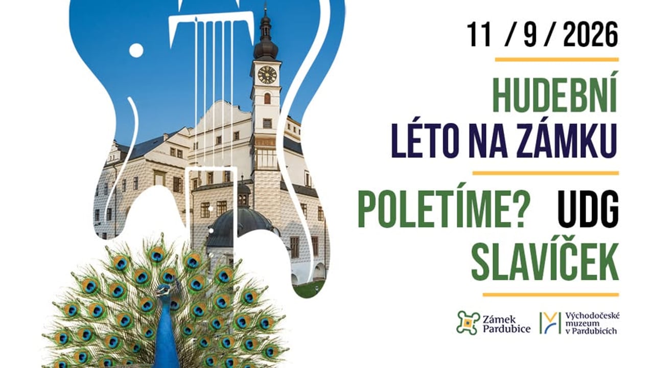 Poletíme? / UDG / Slavíček - Hudební léto na zámku 2026 - Pardubice
