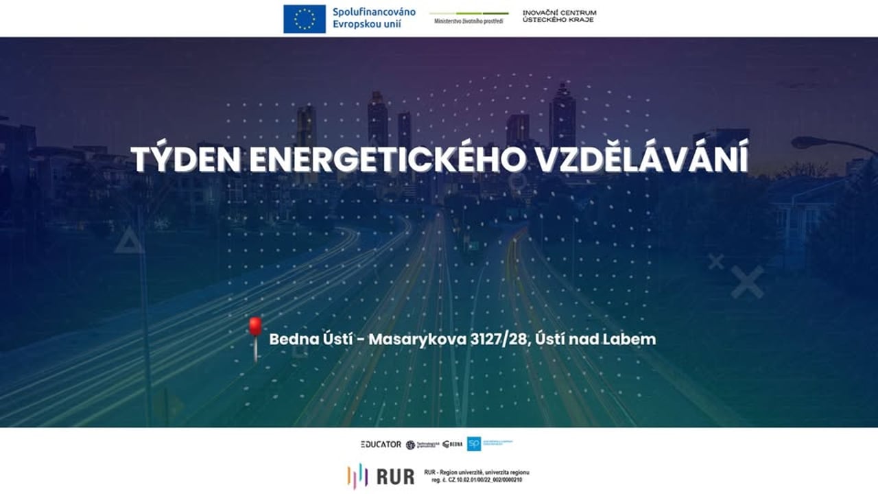 TÝDEN ENERGETICKÉHO VZDĚLÁVÁNÍ v Bedně
