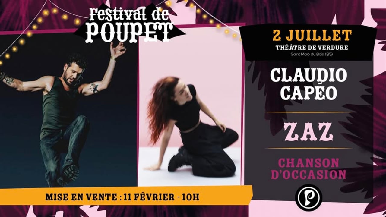 Poupet ★ CLAUDIO CAPÉO • ZAZ • CHANSON D'OCCASION