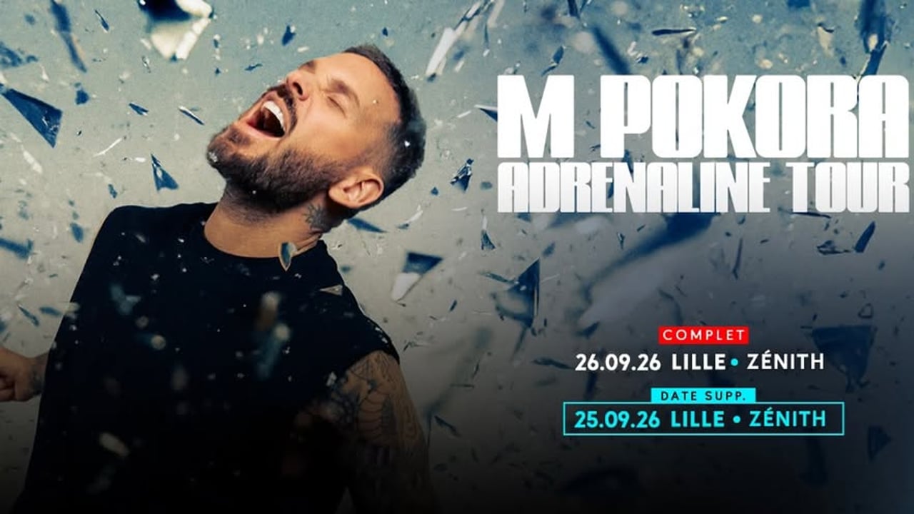M POKORA • ZENITH • LILLE • 25 & 26 SEPTEMBRE 2026