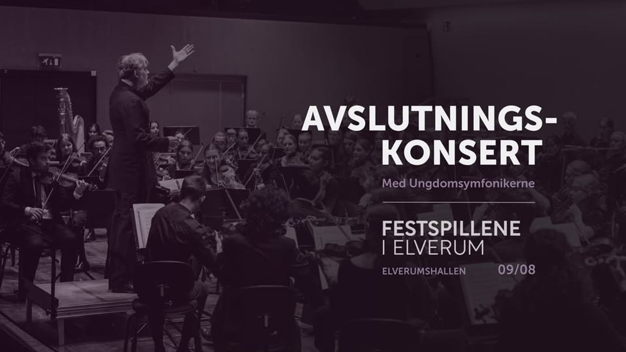 Avslutningskonsert med Ungdomssymfonikerne