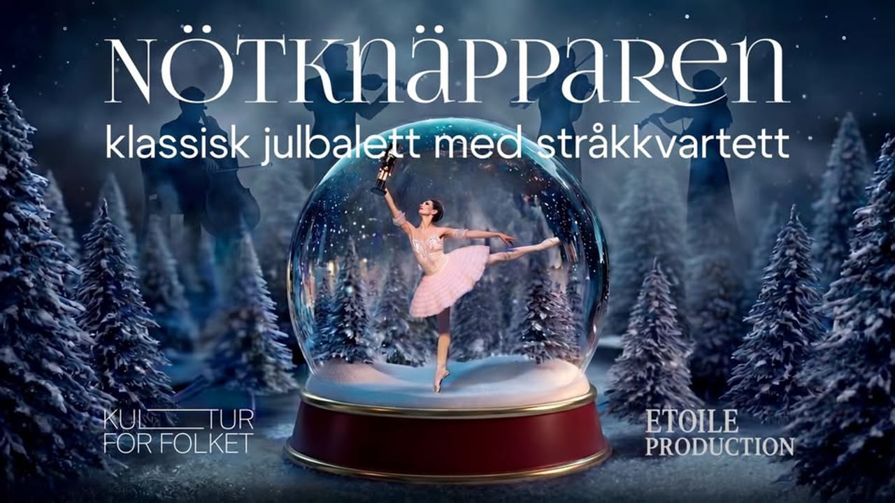 Nötknäpparen – klassisk julbalett med stråkkvartett
