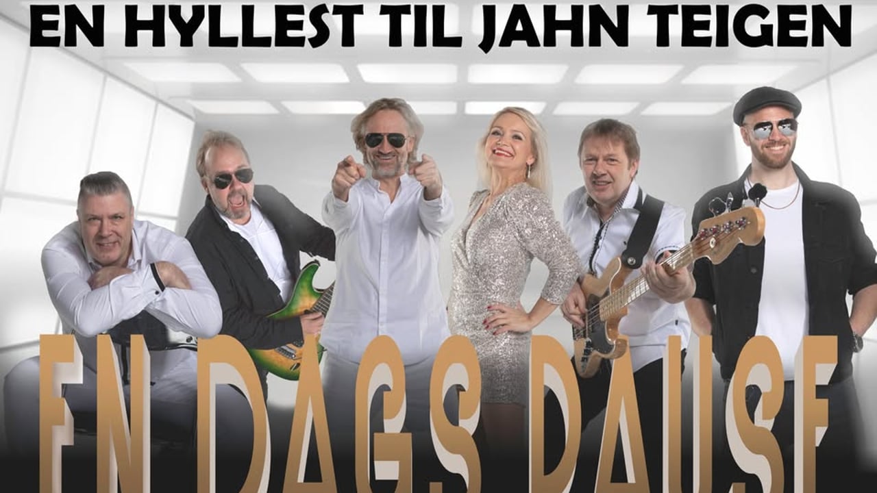 En hyllest til Jahn Teigen i bakgården på Odins Kro Gressvik med En dags pause