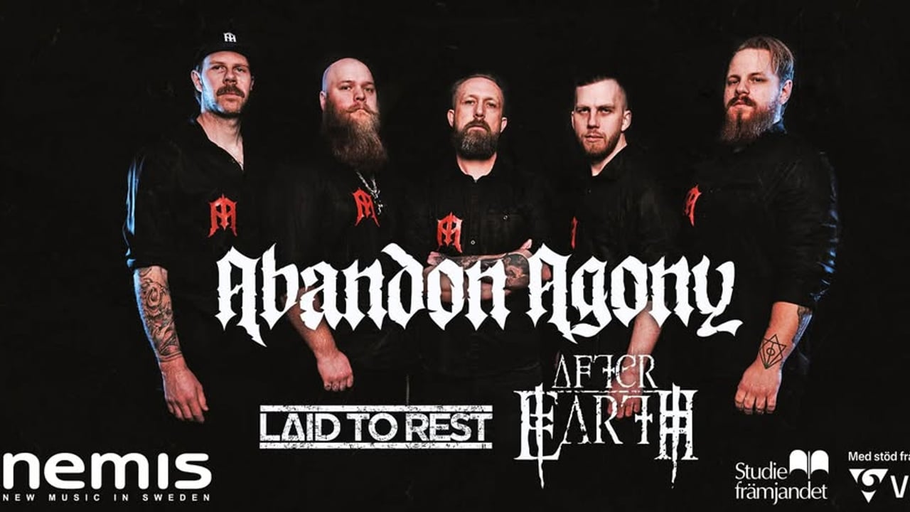 ABANDON AGONY + LAID TO REST + AFTER EARTH