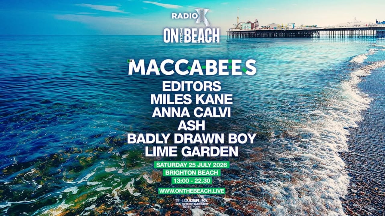 The Maccabees - 25th July | On The Beach Brighton 2026