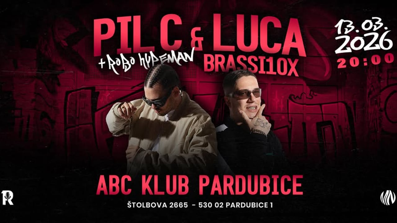 PIL C & LUCA BRASSI10X - BRAT TOUR Pardubice 2026