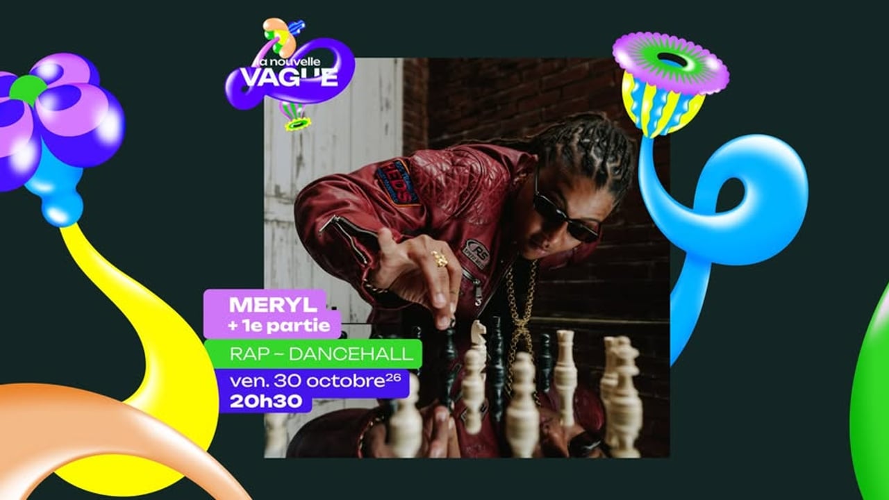 MERYL • Ven. 30 octobre 2026 • La Nouvelle Vague • Saint-Malo