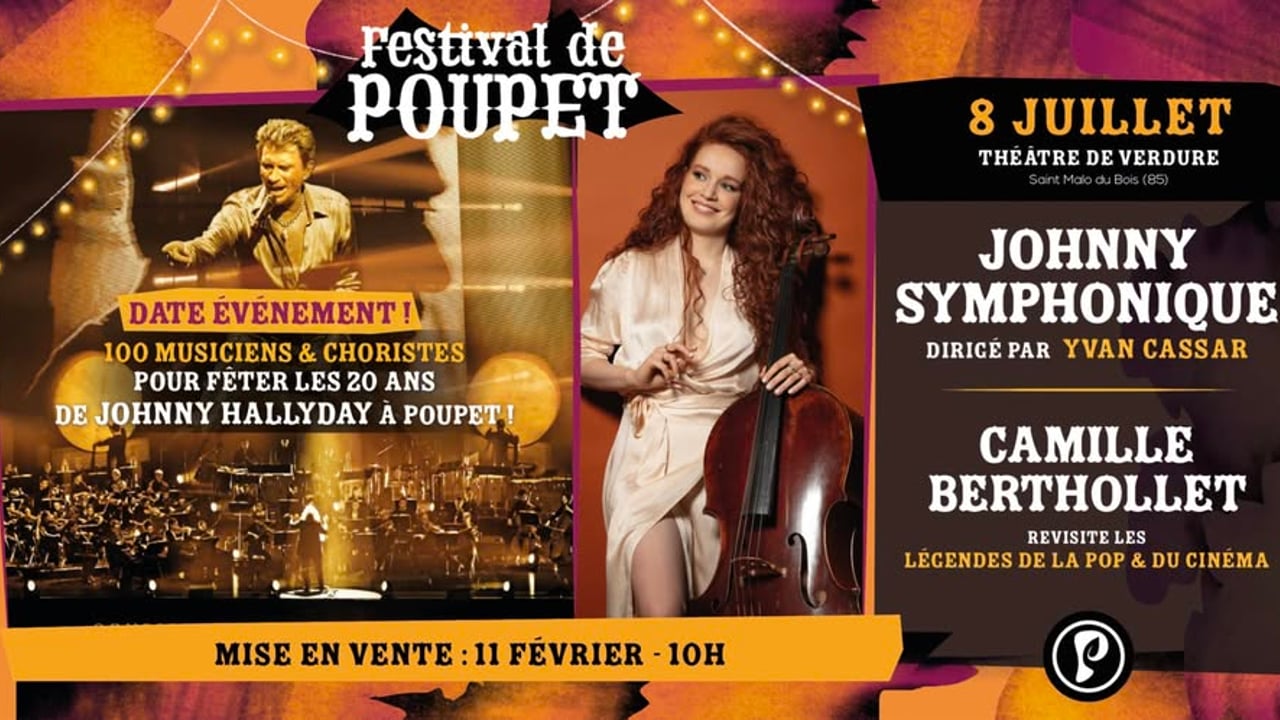Poupet ★ JOHNNY SYMPHONIQUE • CAMILLE BERTHOLLET