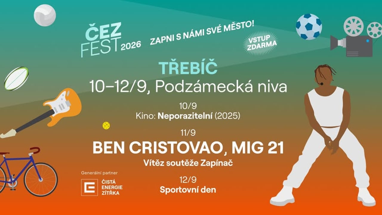 ČEZFEST - Třebíč | Ben Cristovao & MIG 21