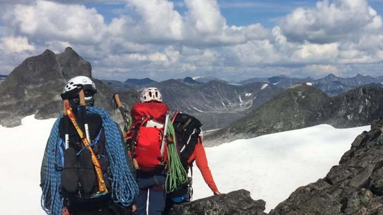 NF fjellklatrekurs i Lom/Jotunheimen