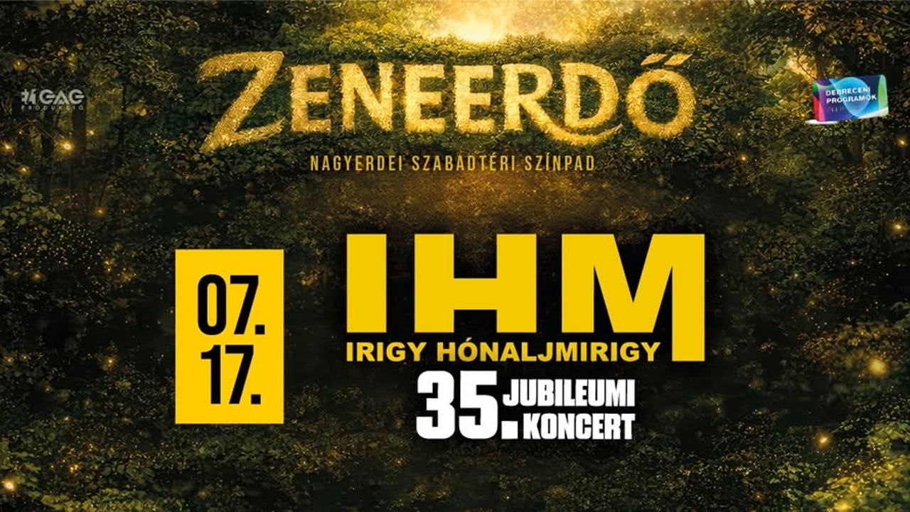 Irigy Hónaljmirigy 35. Jubileumi koncert // Debrecen
