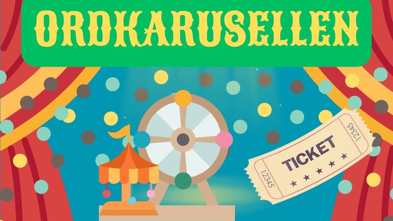 Ordkarusellen hösten 2026