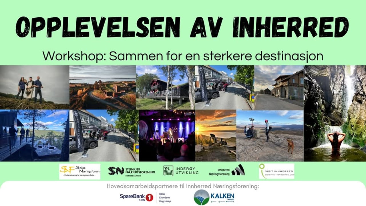 Lunsj til lunsj workshop for aktører innenfor reiseliv og opplevelser