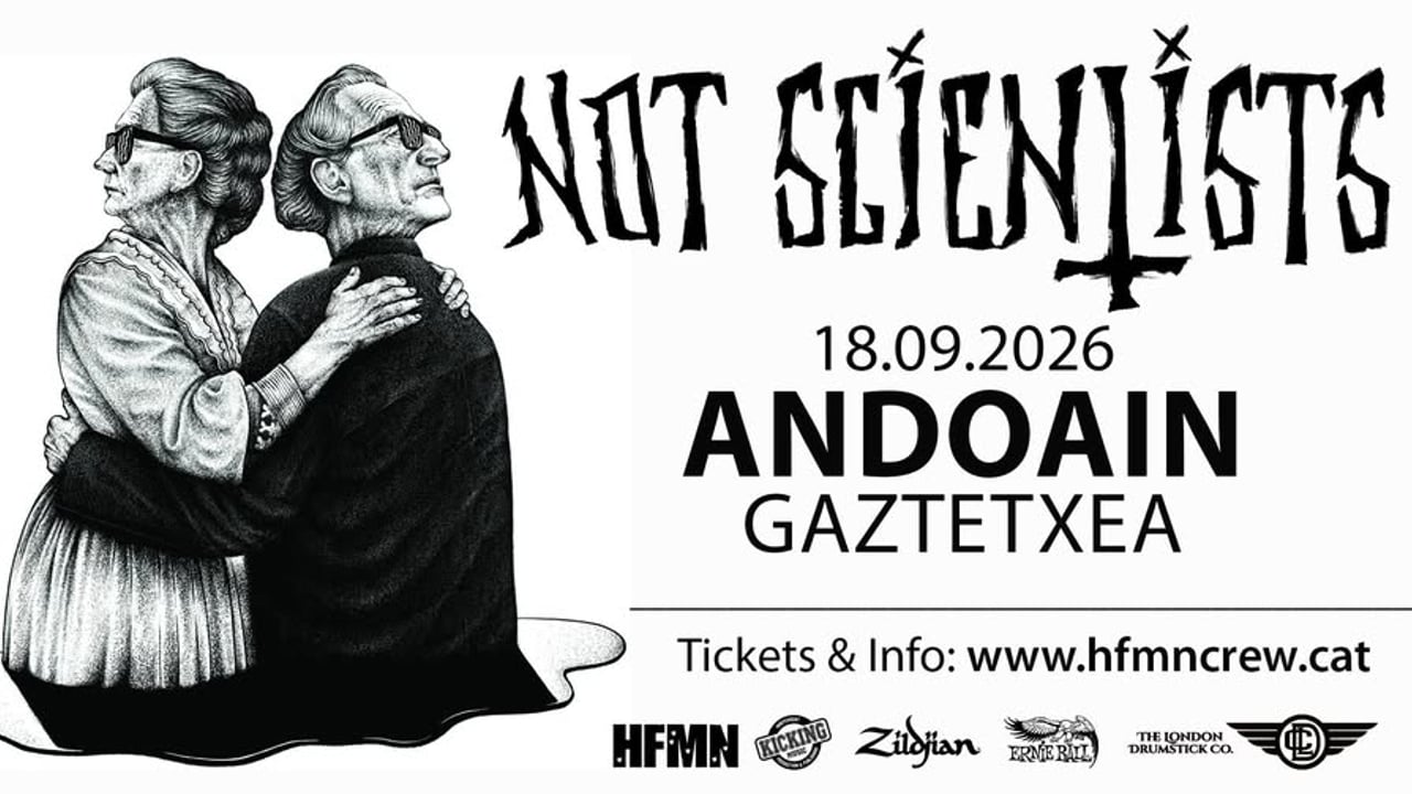 Not Scientists (18/09/2026) Andoain @ Gaztetxea