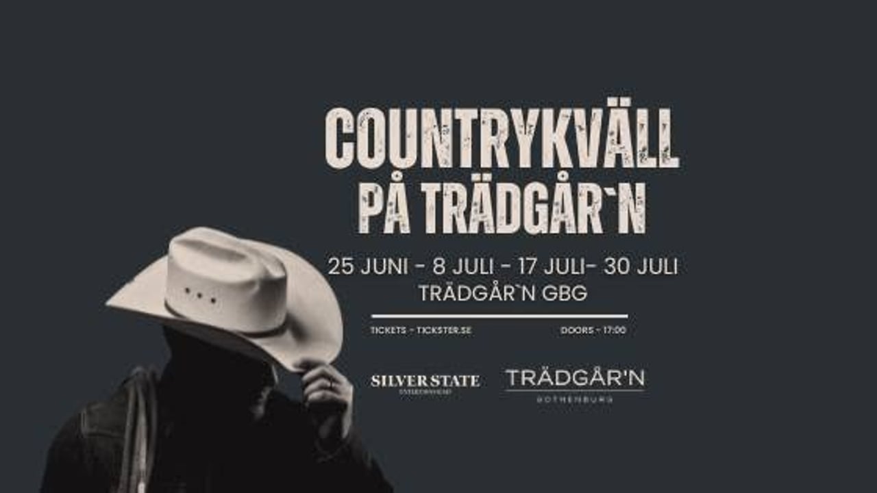 Countrykväll på Trädgår´n 2026