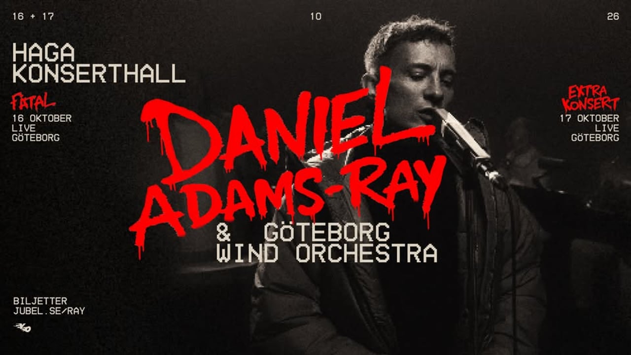 Daniel Adams-Ray & Göteborg Wind Orchestra | Haga konserthall